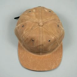 3sixteen Waxed Canvas Baseball Cap Brown