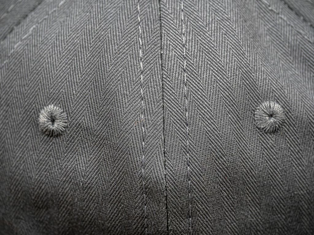 3sixteen 6-Panel Cap Charcoal HBT 12 3sixteen 6-Panel Cap Charcoal HBT