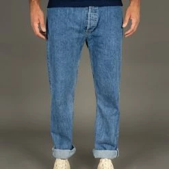 3sixteen CT-101xs Stonewashed Indigo Selvedge Classic Tapered Jeans