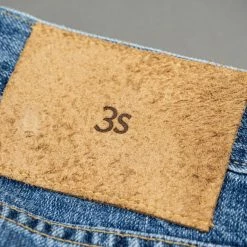 3sixteen CT-101xs Stonewashed Indigo Selvedge Classic Tapered Jeans