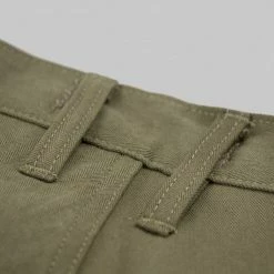 3sixteen Fatigue Shorts HBT Herringbone Twill Washed Olive NEW ARRIVALS