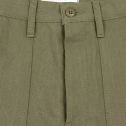3sixteen Fatigue Shorts HBT Herringbone Twill Washed Olive NEW ARRIVALS