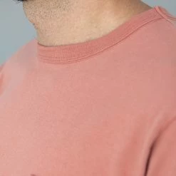 3sixteen Garment Dyed Pocket T-Shirt Faded Pink