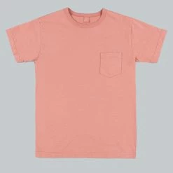 Cheap Redcast Heritage Co. Store 26 3sixteen Garment Dyed Pocket T-Shirt Faded Pink