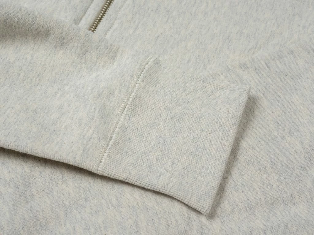 3sixteen Heavyweight Zip Hoody Oatmeal 13 3sixteen Heavyweight Zip Hoody Oatmeal