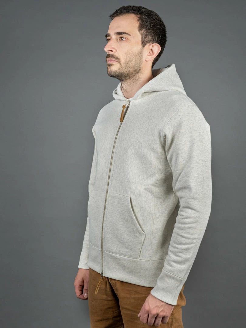 3sixteen Heavyweight Zip Hoody Oatmeal 5 3sixteen Heavyweight Zip Hoody Oatmeal