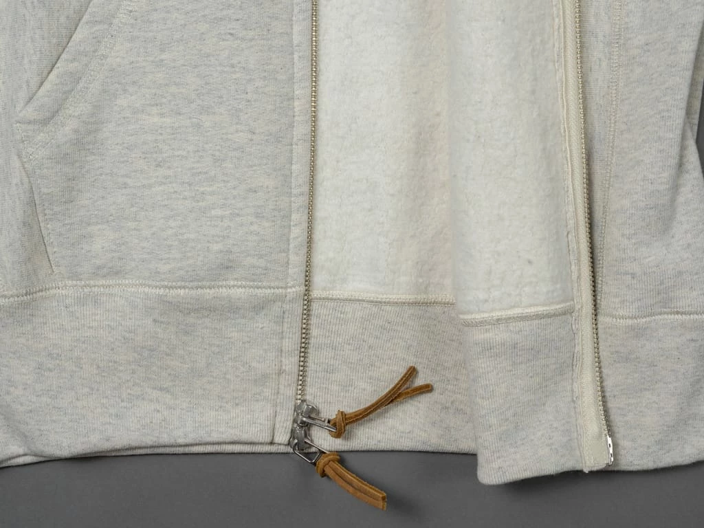 3sixteen Heavyweight Zip Hoody Oatmeal 21 3sixteen Heavyweight Zip Hoody Oatmeal