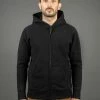 3sixteen Heavyweight Zip Hoody Black 1 3sixteen Heavyweight Zip Hoody Black