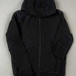 3sixteen Heavyweight Zip Hoody Black