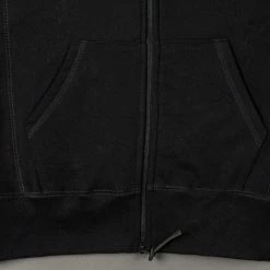 3sixteen Heavyweight Zip Hoody Black
