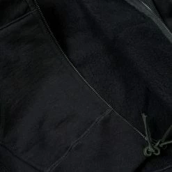 3sixteen Heavyweight Zip Hoody Black