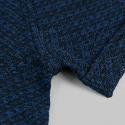 3sixteen Vacation Shirt Overdye Jacquard Black NEW ARRIVALS