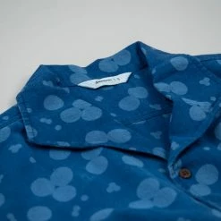 3sixteen Leisure Shirt Indigo Discharge NEW ARRIVALS