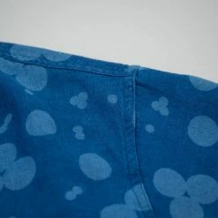 3sixteen Leisure Shirt Indigo Discharge NEW ARRIVALS