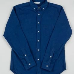 3sixteen Long Sleeve Button Down Indigo Sashiko NEW ARRIVALS