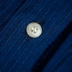 3sixteen Long Sleeve Button Down Indigo Sashiko NEW ARRIVALS