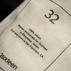 3sixteen NT-220x Double Black Selvedge Narrow Tapered Jeans 53 3sixteen NT-220x Double Black Selvedge Narrow Tapered Jeans