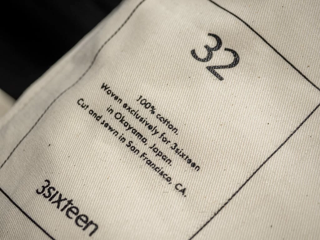 3sixteen NT-220x Double Black Selvedge Narrow Tapered Jeans 25 3sixteen NT-220x Double Black Selvedge Narrow Tapered Jeans