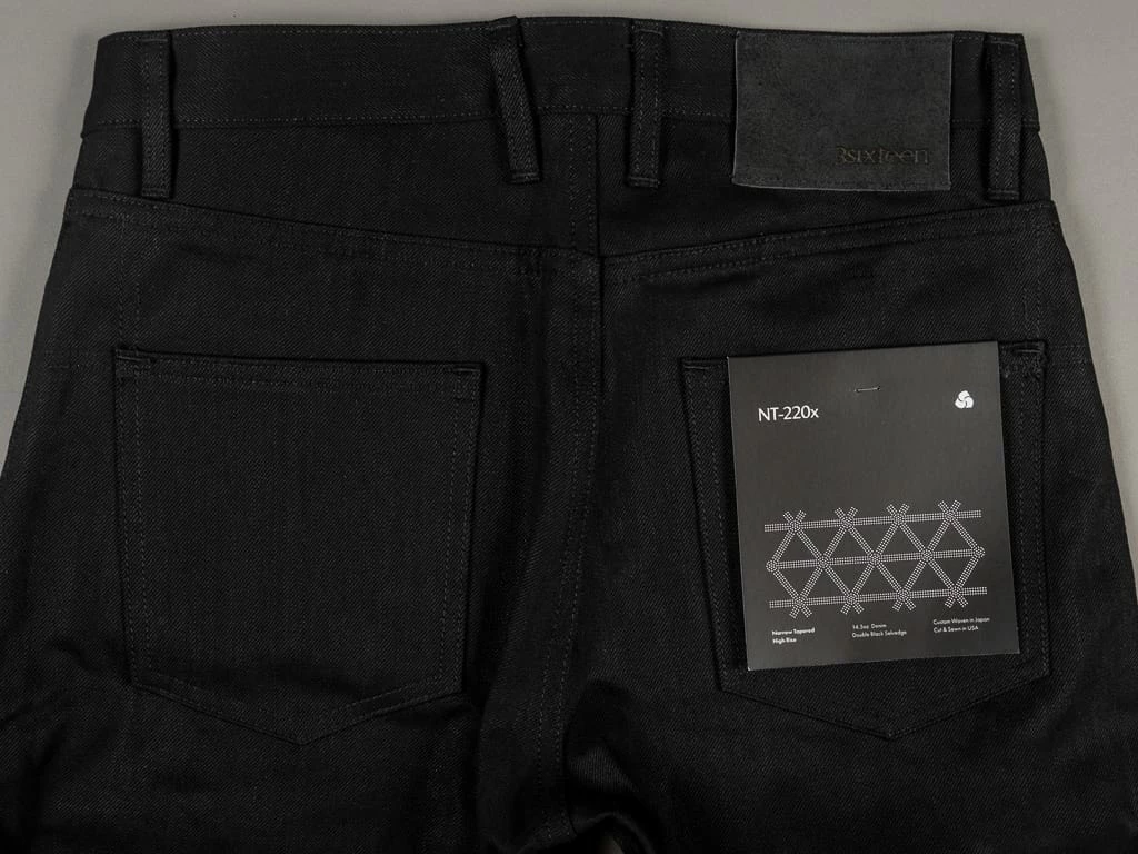3sixteen NT-220x Double Black Selvedge Narrow Tapered Jeans 18 3sixteen NT-220x Double Black Selvedge Narrow Tapered Jeans