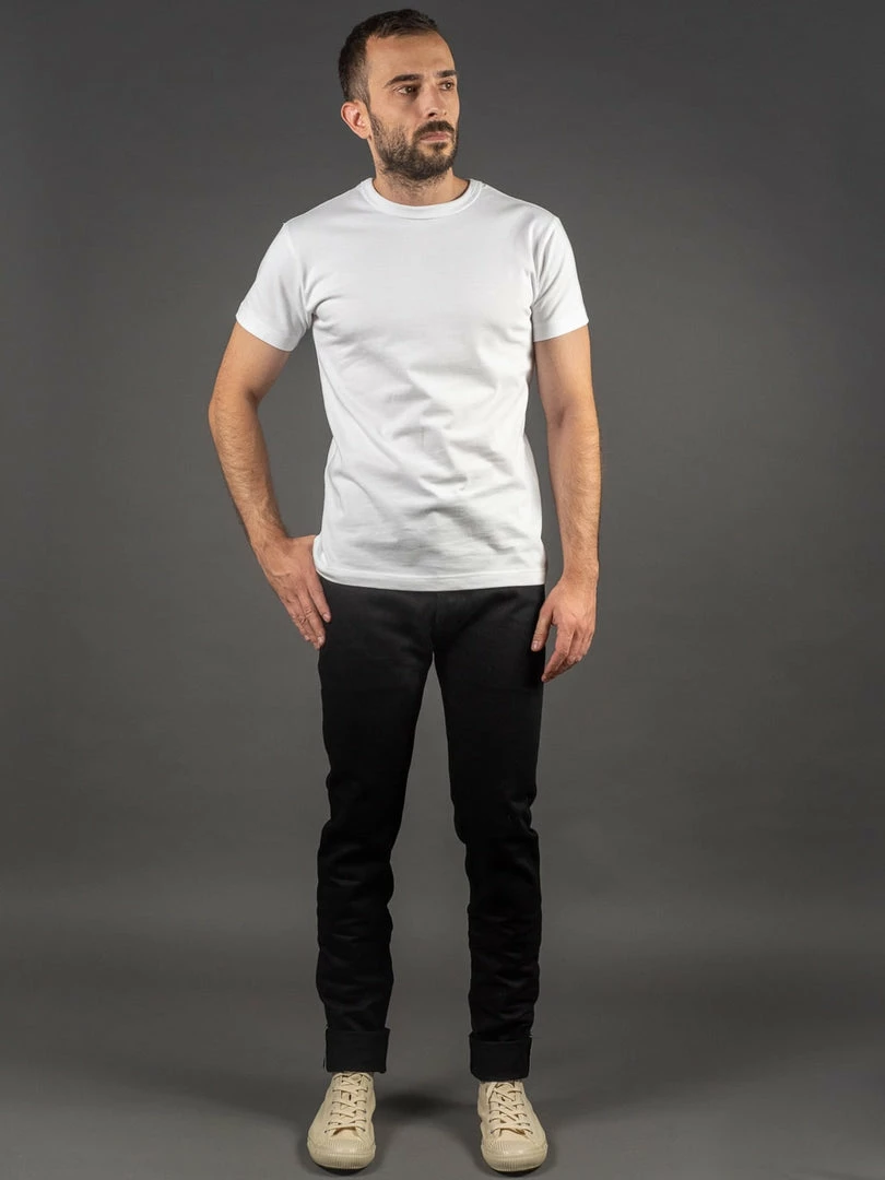 3sixteen NT-220x Double Black Selvedge Narrow Tapered Jeans 3 3sixteen NT-220x Double Black Selvedge Narrow Tapered Jeans