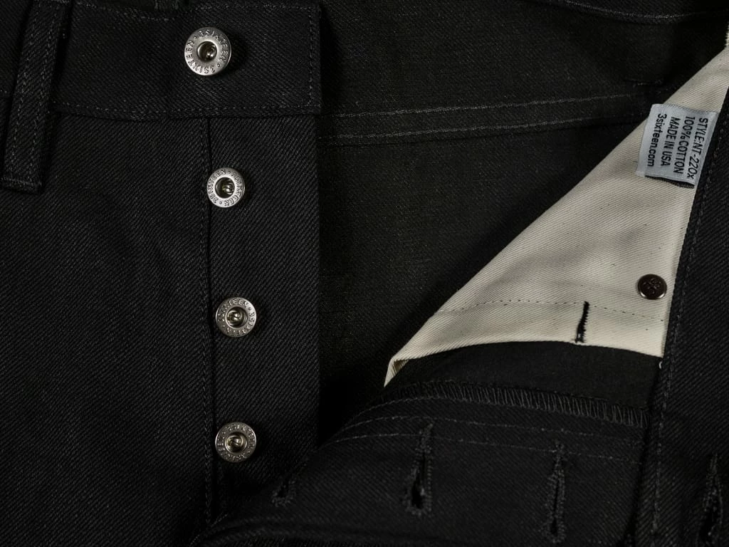 3sixteen NT-220x Double Black Selvedge Narrow Tapered Jeans 13 3sixteen NT-220x Double Black Selvedge Narrow Tapered Jeans