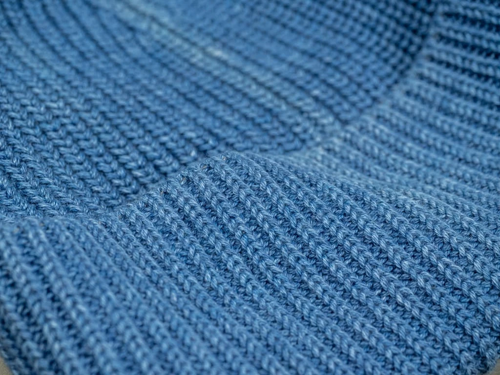 3sixteen Pima Cotton Knit Watch Cap Indigo 5 3sixteen Pima Cotton Knit Watch Cap Indigo