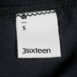 3sixteen Pima T-Shirt Black (2 Pack)