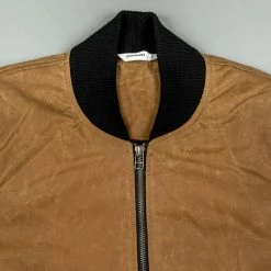 3sixteen Stadium Jacket Waxed Canvas Tan