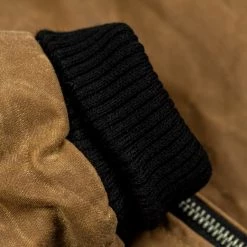 3sixteen Stadium Jacket Waxed Canvas Tan