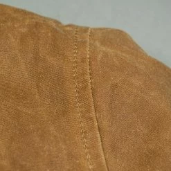 3sixteen Stadium Jacket Waxed Canvas Tan