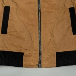 3sixteen Stadium Jacket Waxed Canvas Tan