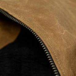 3sixteen Stadium Jacket Waxed Canvas Tan