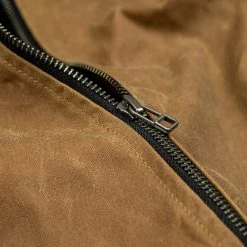 3sixteen Stadium Jacket Waxed Canvas Tan