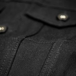 3sixteen Type 3s Denim Jacket Double Black 46 3sixteen Type 3s Denim Jacket Double Black