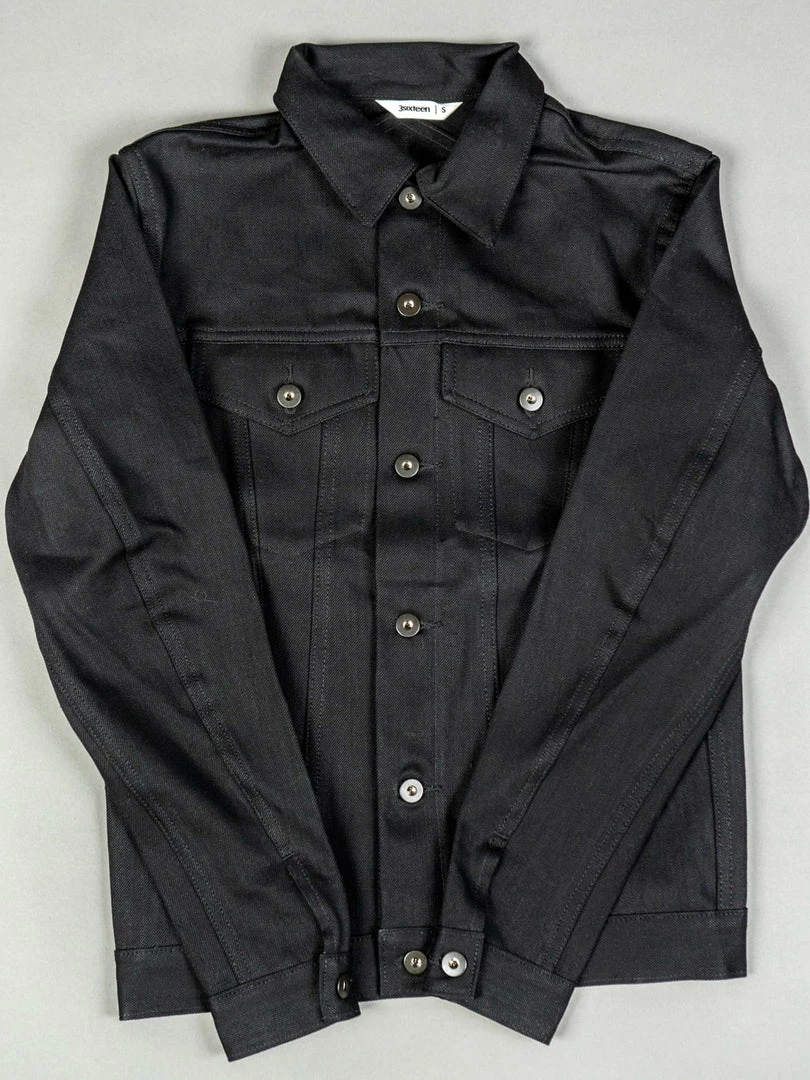 3sixteen Type 3s Denim Jacket Double Black 11 3sixteen Type 3s Denim Jacket Double Black