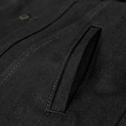 3sixteen Type 3s Denim Jacket Double Black 43 3sixteen Type 3s Denim Jacket Double Black