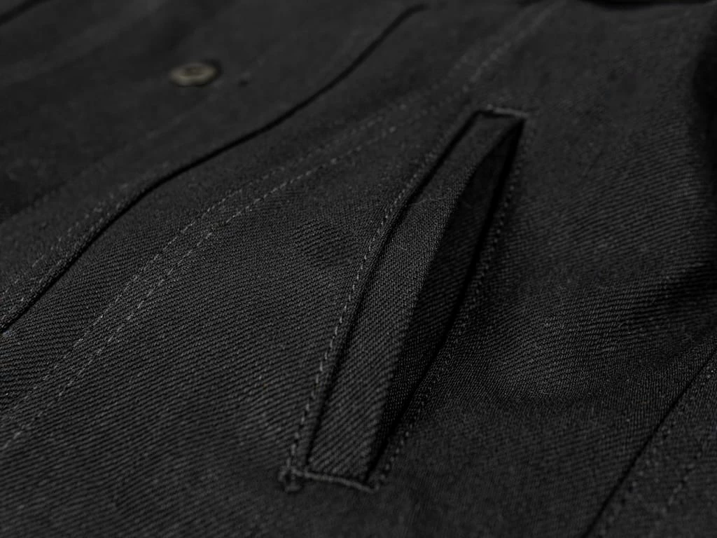 3sixteen Type 3s Denim Jacket Double Black 18 3sixteen Type 3s Denim Jacket Double Black