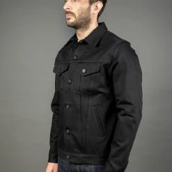 3sixteen Type 3s Denim Jacket Double Black 30 3sixteen Type 3s Denim Jacket Double Black