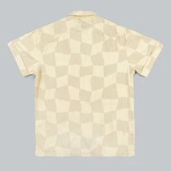 3sixteen Vacation Drunk Chess Shirt Tan/Natural