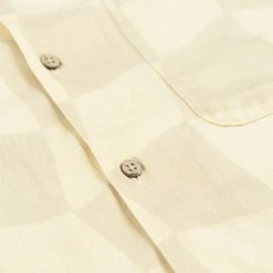 3sixteen Vacation Drunk Chess Shirt Tan/Natural