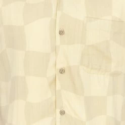 3sixteen Vacation Drunk Chess Shirt Tan/Natural
