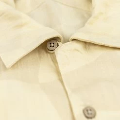 3sixteen Vacation Drunk Chess Shirt Tan/Natural