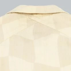 3sixteen Vacation Drunk Chess Shirt Tan/Natural