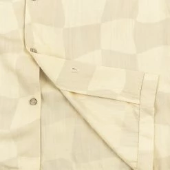 3sixteen Vacation Drunk Chess Shirt Tan/Natural