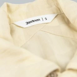 3sixteen Vacation Drunk Chess Shirt Tan/Natural