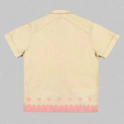 NEW ARRIVALS 3sixteen Vacation Shirt Studio Floral Pink/Natural