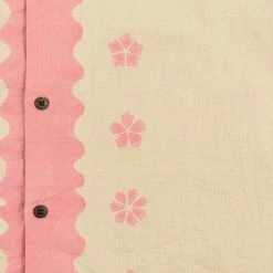 NEW ARRIVALS 3sixteen Vacation Shirt Studio Floral Pink/Natural