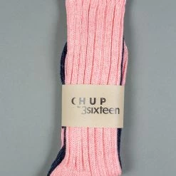 3sixteen X Chup Socks Indigo/Pink