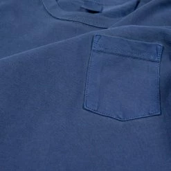 3sixteen Garment Dyed Pocket T-Shirt French Blue