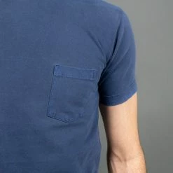 3sixteen Garment Dyed Pocket T-Shirt French Blue
